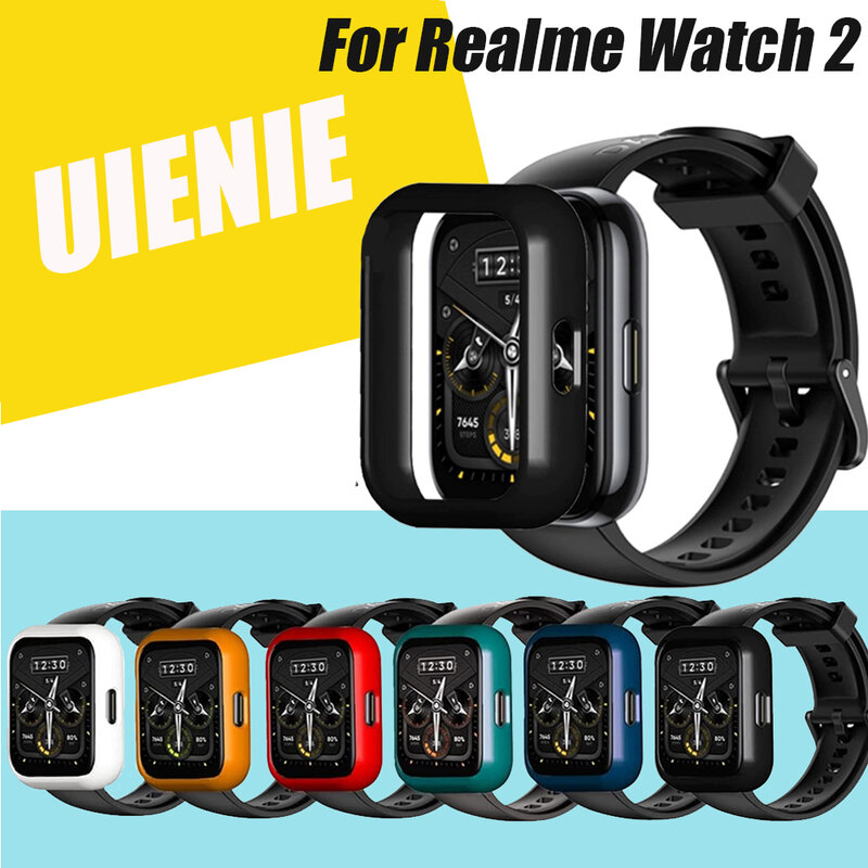 Casing Baru untuk Realme Watch 2 Pro Smart Watch Cover PC Bumper Pelindung Plastik untuk Realme Watch 2 Pro Replacement Watch Shell