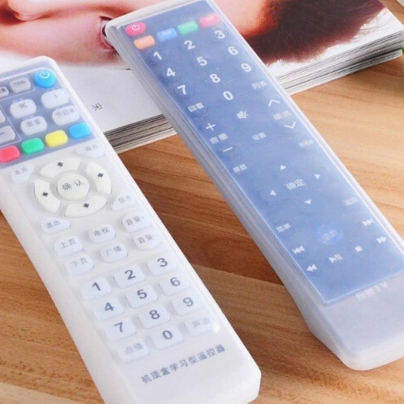 2021 New Waterproof Remote Control Bags Protective Dust Cover Air Conditioning TV Remote Control Protective Cover Silicone Case