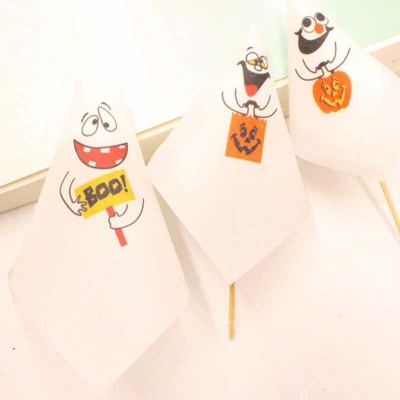Mini Drie Spoken Halloween Decoratie Vinger Poppen Grappige Taart Kaart Pompoen Monster Party Decoratie