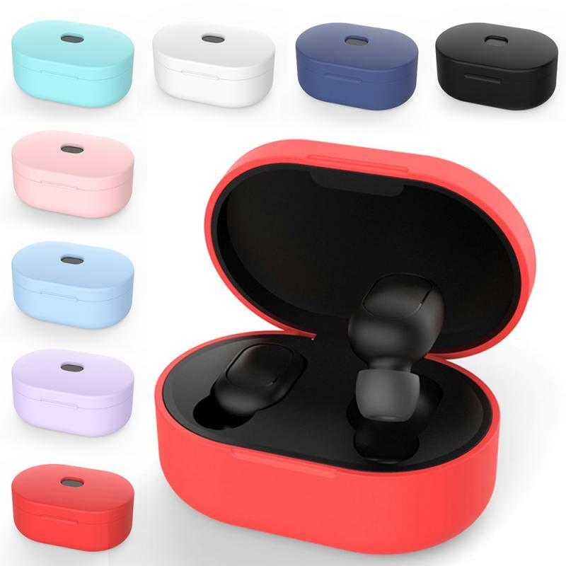 Headphone Case Cover For redmi Earbuds Case TWS Bluetooth Storage Carrying Hard Bag Earphone Earbuds Box For qcy t5s
