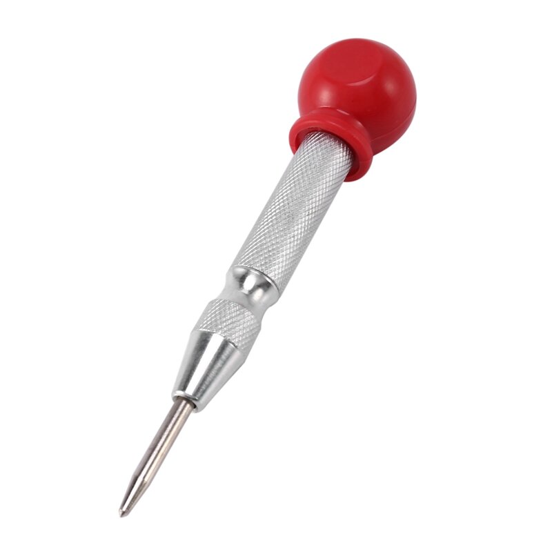 2 Pcs High Speed Center Punch,Center Hole Punch Marker Scriber For Wood,Metal,Plastic,Car Window Puncher Breaker Tool With Cushi