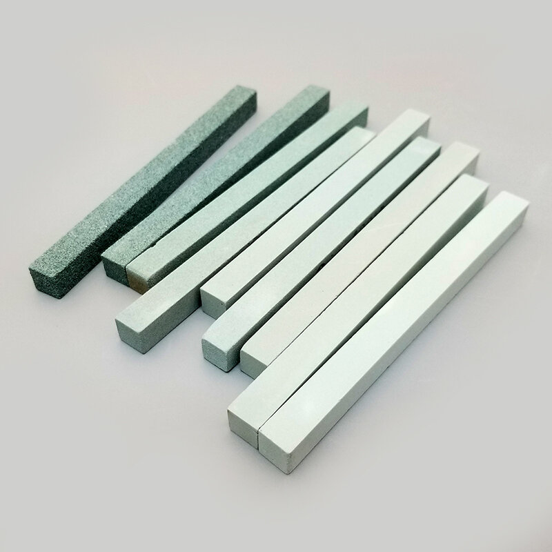 コランダム-四角い砥石,2個,研ぎ器,固定角度