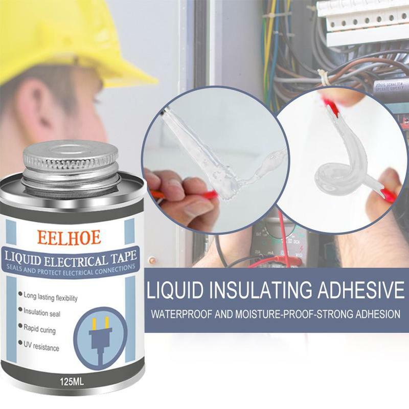 125ML New Insulating Electronic Sealant Fixed High Temperature Resistant Silicone Rubber Sealing Glue Waterproof