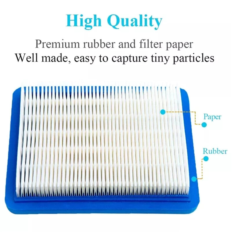 5-20Pcs Air Filter Lawn Mower Filters for Briggs & Stratton 491588 491588S 399959 Cartridge Replacement Mowers Parts Accessories