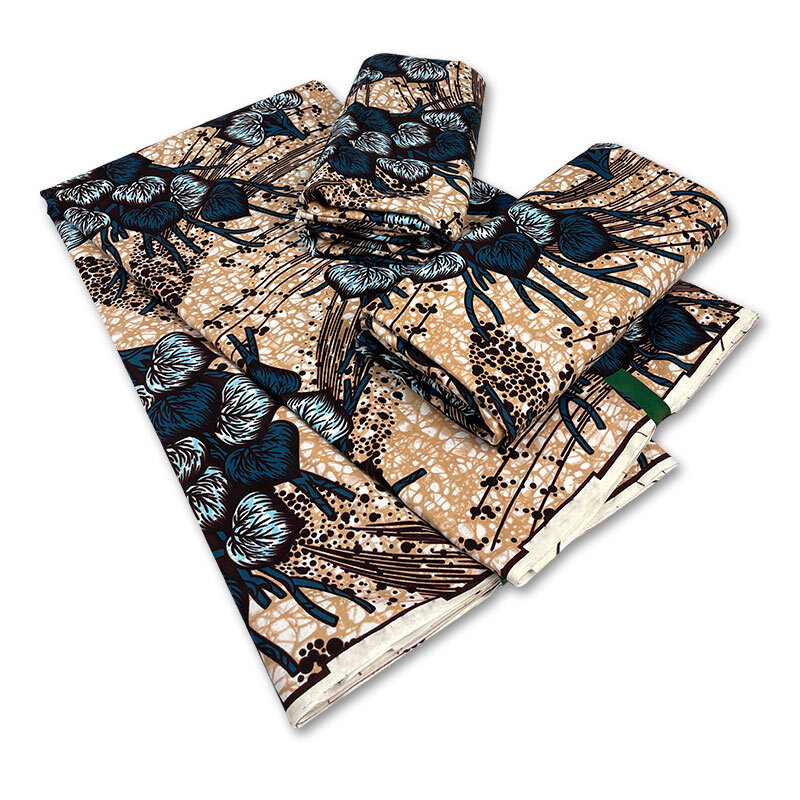 Nieuwe Collectie Hoge Kwaliteit Gegarandeerd Originele Echte Wax Stof Ankara Tissue Afrikaanse Stof Groothandel Afrikaanse Print Stof