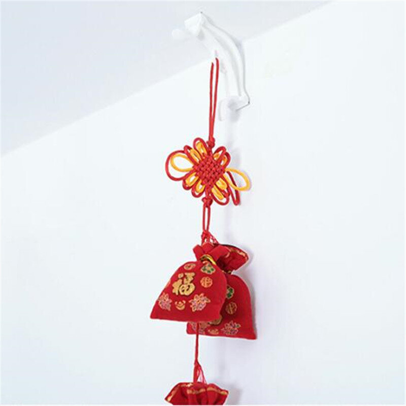 Balões de canto de parede sem uso de gancho, 2 peças acessórios de canto de parede guirlanda para bunting no teto