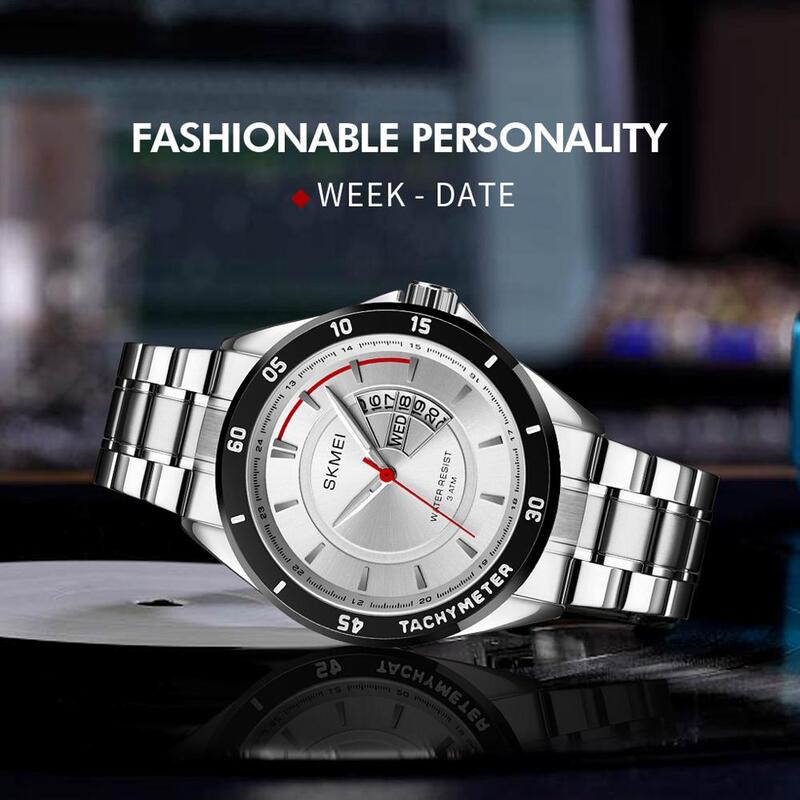 2020 Top marka SKMEI luksusowy męski zegarek 30m wodoodporny data zegar męskie zegarki sportowe mężczyźni Wrist Watch kwarcowy Relogio Masculino
