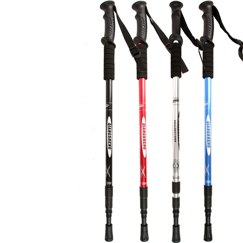 Противоударные скандинавские палки для ходьбы, регулируемые телескопические походные палки, ультралегкие скандинавские палки для ходьбы