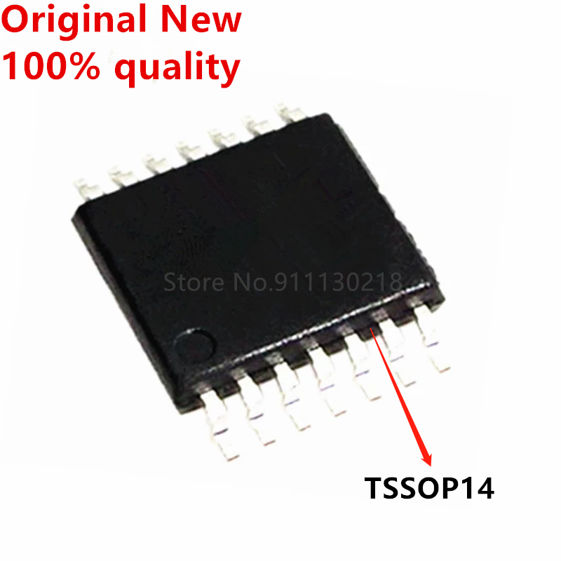 (5-10pcs)MCP3004-I/ST MCP3004T-I/ST MCP3004 TSSOP14