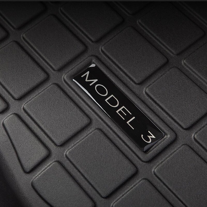 Tplus Trunk Mat Combination For Tesla Model 3 2021 Car Front Trunk Mat Storage Tray Rubber Waterproof Accessories Model Three