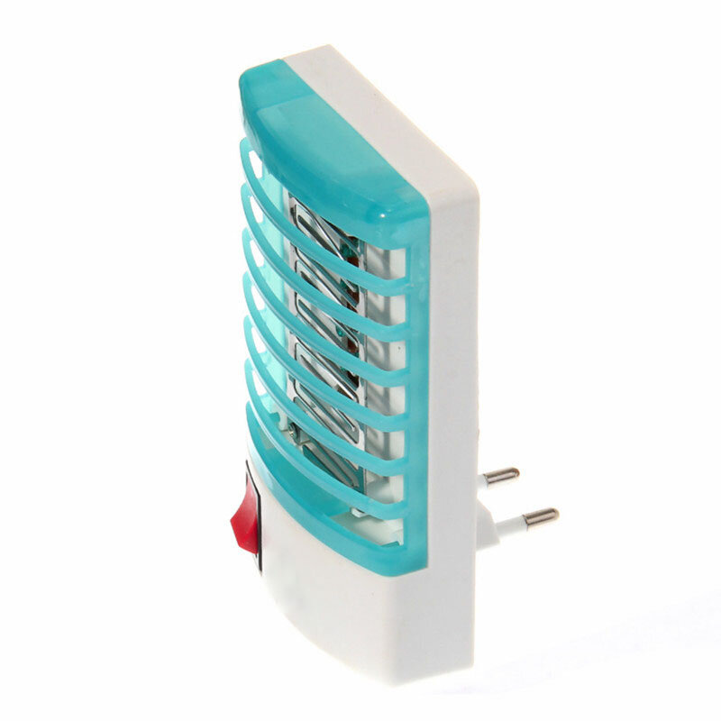 220V Home Practical LED Socket Electric Mosquito Repellent Fly Bug Insect Killer Trap Night Lamp Zapper Rodent Repeller