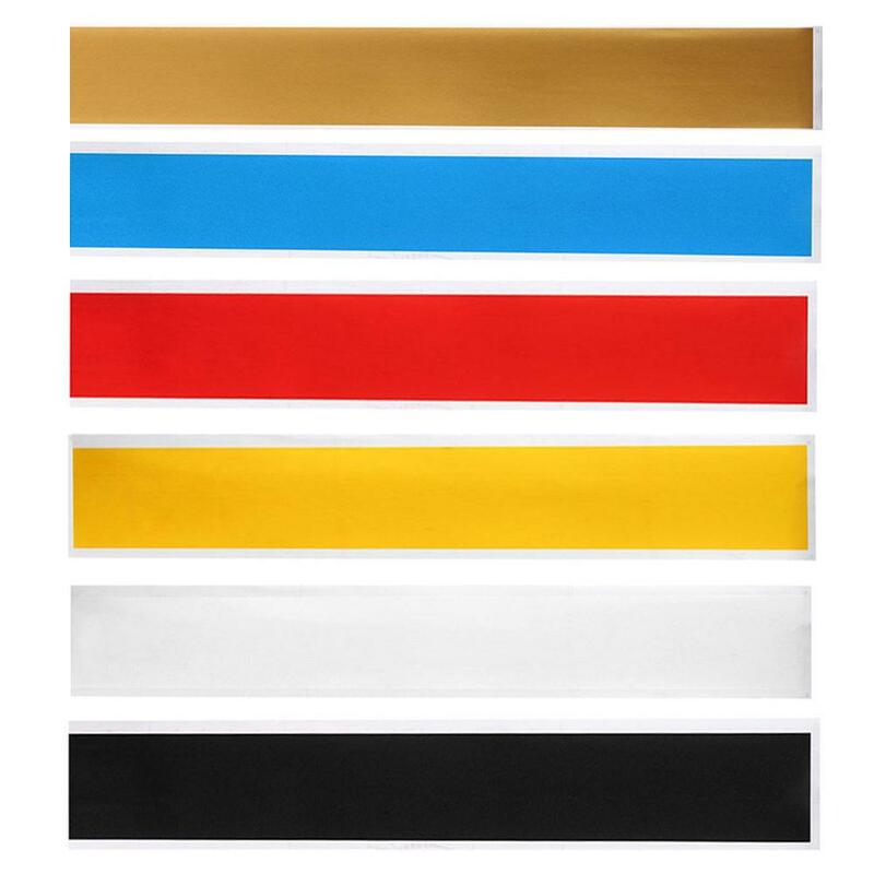 Optional Farbe 152CM 6 "x 60" Auto Vinyl Windschutzscheibe Aufkleber Streifen Racing Streifen Aufkleber Fenster Visier Decor