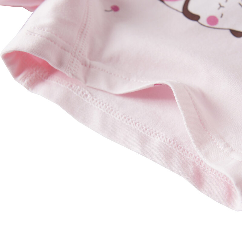 5pcs/ Pack  Little Girls Cotton Underwear Toddler Panties Cute Panda Boy Shorts Size 3-12 Years