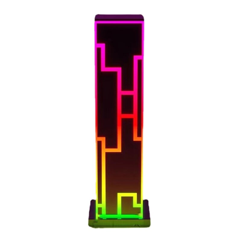 متعدد الألوان الاكريليك مكتب مصابيح الاكريليك مصباح الطاولة أضواء الغلاف الجوي 2.5 واط تصميم بسيط الحديثة نمط للديكور المنزل