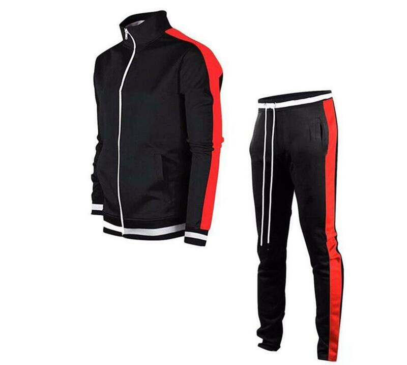 Conjuntos para hombre de chándal con capucha, conjunto de 2 piezas para correr, sudadera de marca, pantalones de chándal deportivos para hombre, invierno, 2021