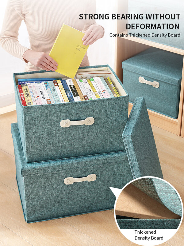 Складная тканевая коробка JOYBOS для хранения подушек, держатель для файлов, контейнер для хранения эфирных масел, ящик для хранения игрушек, д...