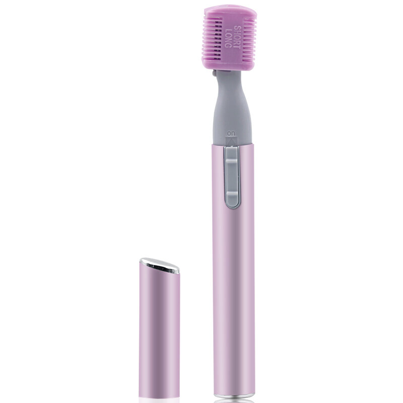 Mini Afeitadora eléctrica portátil para mujeres, máquina de afeitar práctica para cejas y cara, afeitadora corporal