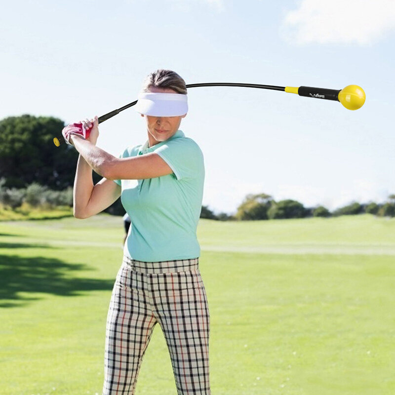 40/48 Cal Golf trening swingu golfowego pomoce początkujący praktyka sprzęt pomocniczy huśtawka ćwiczenia kij kryty sprzęt do golfa outdoorowe