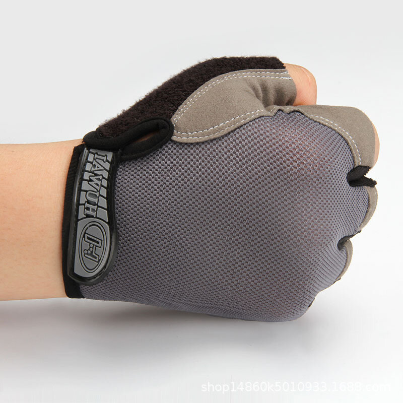 Bike Radfahren Handschuhe Anti-slip Anti-schweiß Männer Frauen Half Finger Handschuhe Atmungsaktive Anti-shock Sport Handschuhe bike Fahrrad Handschuhe