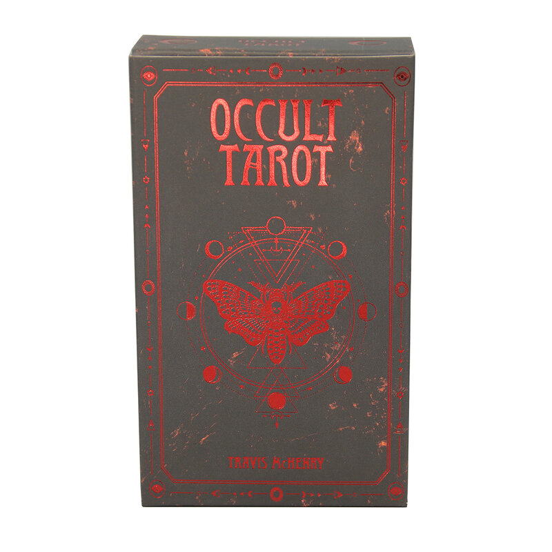Occult Tarot 78 Wahrsagerei Karten Set Deck Oracle Karte Der Albtraum Vor Christus mas Divination Sagen Die Zukunft Spielzeug Bord spiel