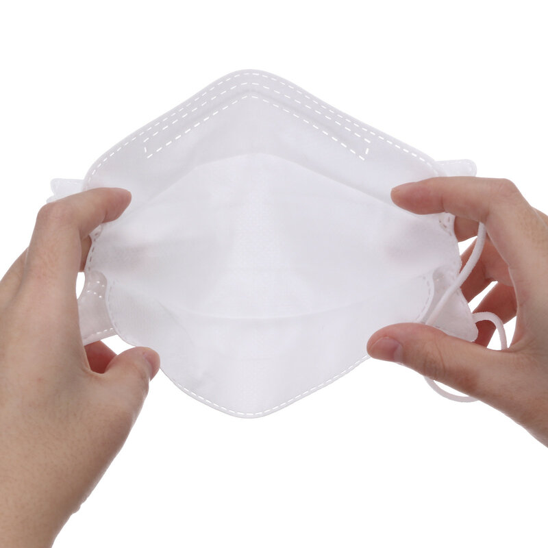 100 шт., маски для взрослых из нетканого материала с защитой от капель и смога