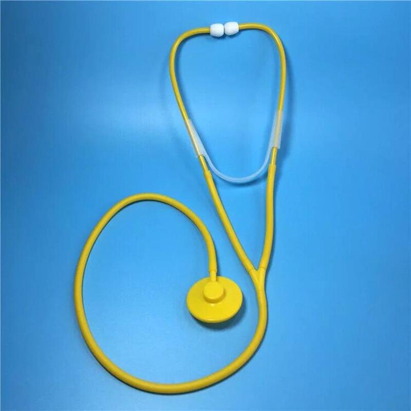 Puzzle per bambini stetoscopio scientifico fai-da-te giocattolo di diffusione stetoscopi di simulazione per bambini medico plastica ABS assemblare giocattoli regali