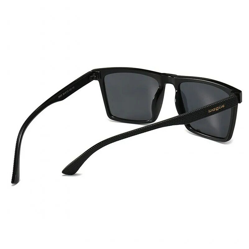 Солнцезащитные очки с квадратными лучами UV400 для мужчин и женщин, поляризационные, с защитой от ультрафиолета, дизайнерские
