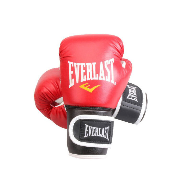 Everlast mma muay thai luvas de boxe unissex saco de areia de combate luvas de boxe pu crianças adulto equipamentos de treinamento de luta sanda