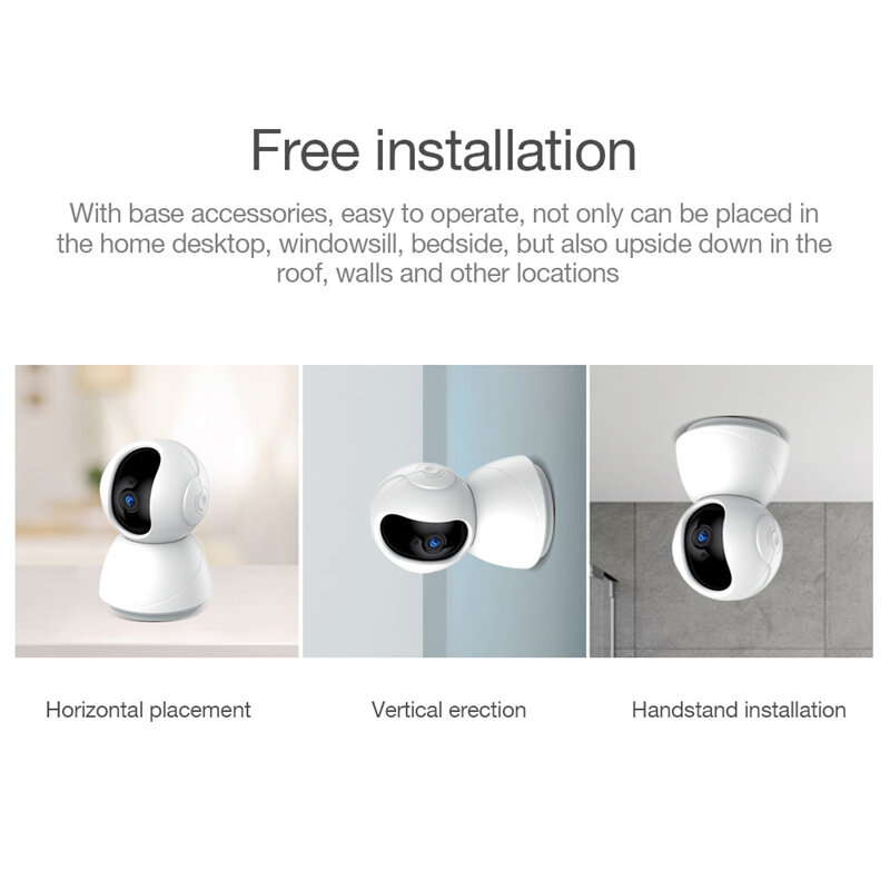 Sdeter Tuya 2K 4K Baby Monitor กล้อง Wifi Wireless Night Vision อัตโนมัติการติดตามการเฝ้าระวังความปลอดภัย IP Cam สนับสนุน google Alex