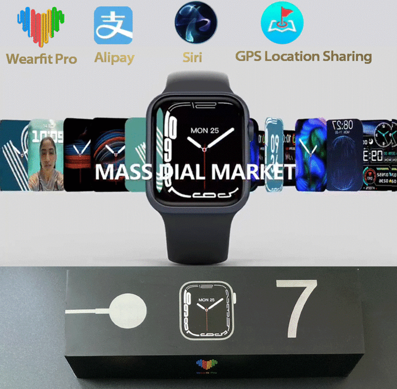 N78 reloj inteligente mujer smartwatch con wasap y llamadas,reloj hombre 1.75inch,reloj inteligente hombre,reloj smartwatch Serie 7 GPS compartilhando pulseira de fitness PK w37 pro relógio inteligente