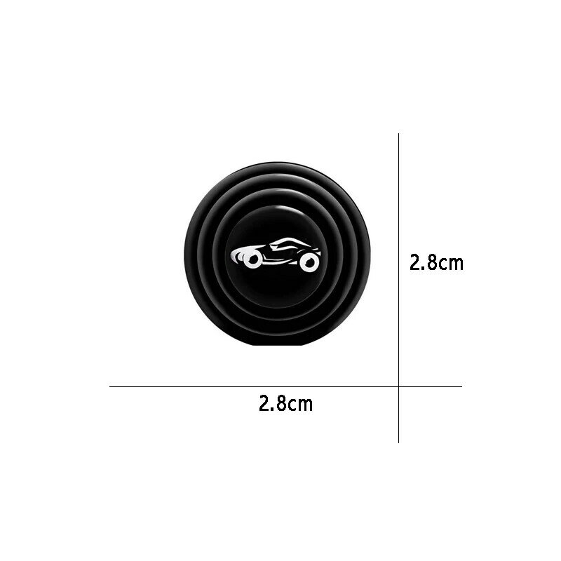 Car Soundproof Buffer Stickers Door Shock Absorber For Subaru Forester XV 2019 2020 2021 Interior Accessories