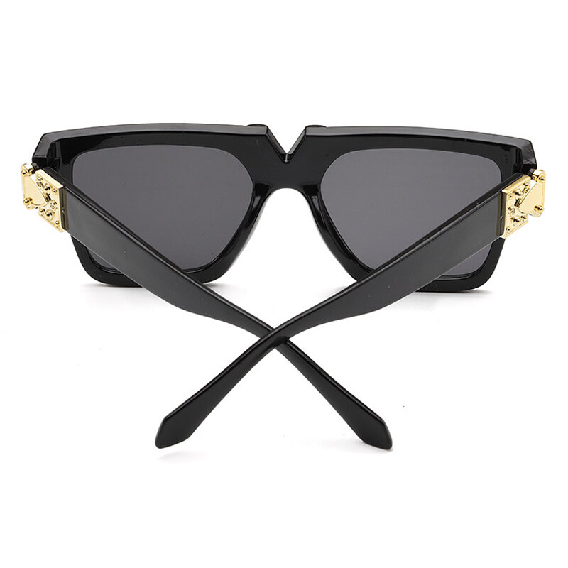 Luxus Marke Übergroßen Sonnenbrille Frauen Shades Günstige Sonnenbrille Weiblich Vintage Platz Eyewears Brille UV400 Hohe Qualität Gafas