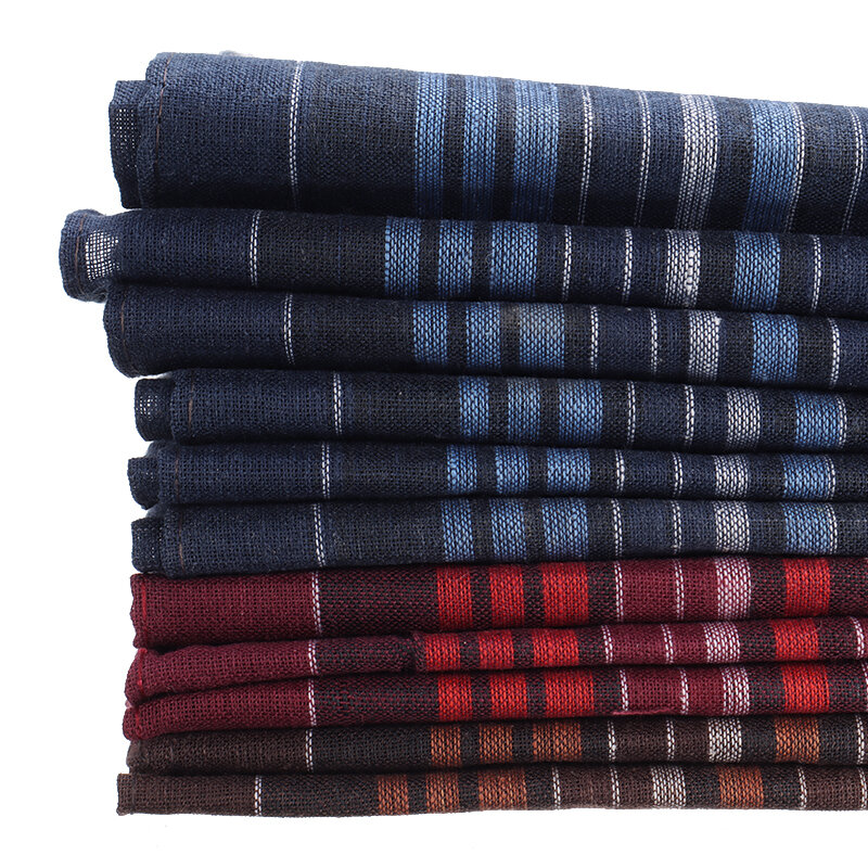 12pcs Gentlemens Hankies Mens Handkerchiefs Cotton Blend Suits Pocket Square For Men Business Chest Towel Plaid Hanky Gift