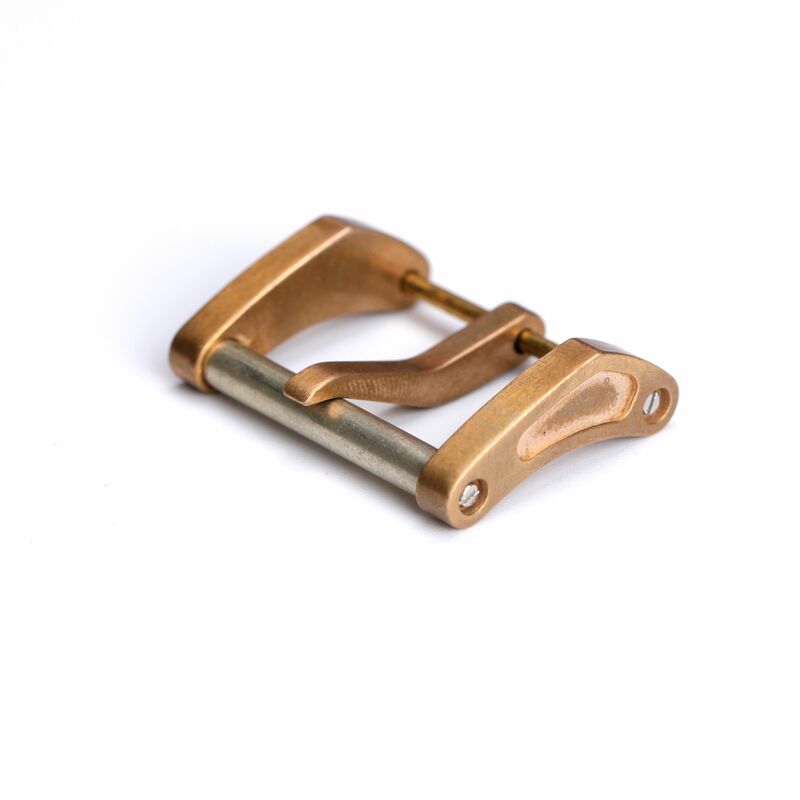 Parafuso bronze fivela 20 22 24mm para pam111 441 fivela de cobre puro, acessórios, masculino retro e oxidação antiga
