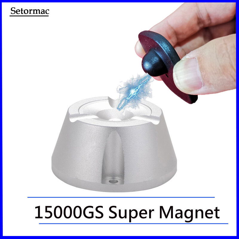 Pelepas Magnetik 15000GS Penghilang Tag Keamanan Universal + Pelepas Kait + Tag Magnetik Sistem Anti Pengutil