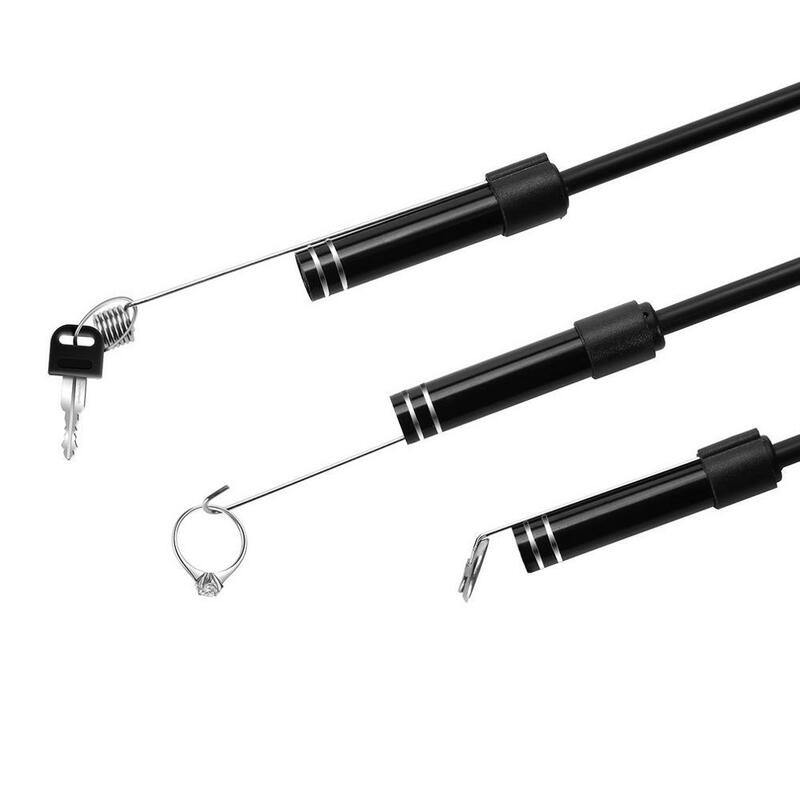 5.5mm mikro rodzaj USB-c USB 3-in-1 endoskop komputerowy rura boroskopu wodoodporna USB kontroli wideo kamera do androida