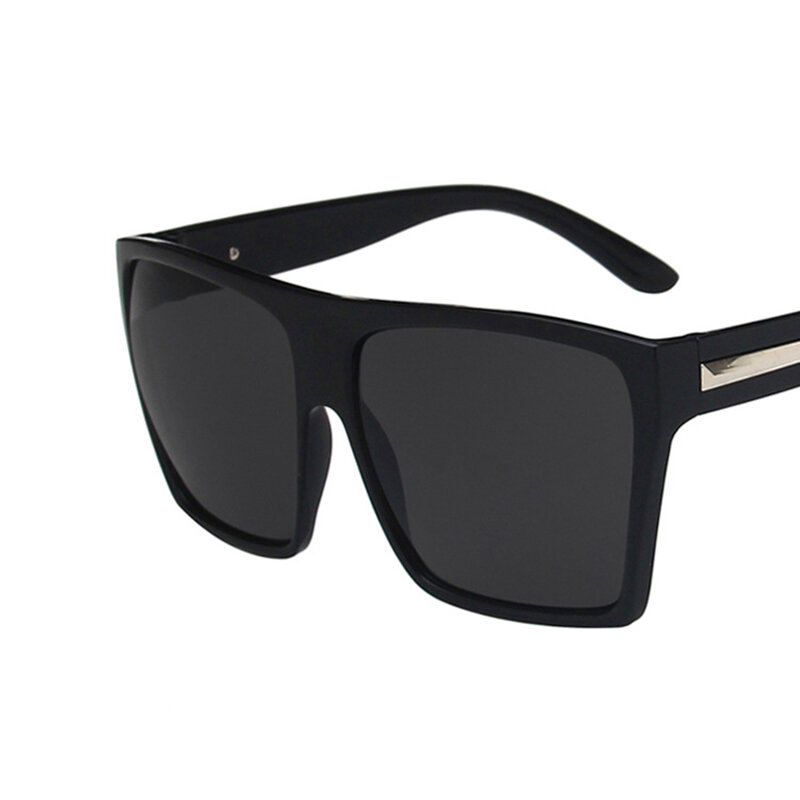 2022 quadrado óculos de sol mulher oversized preto estilo tons para mulheres grande quadro moda óculos de sol feminino uv400
