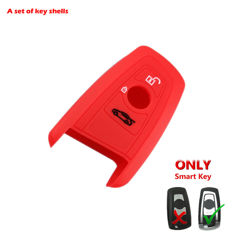 Silicone Cover Remote Key Holder Fob Case For BMW A Style Car Remote Fob