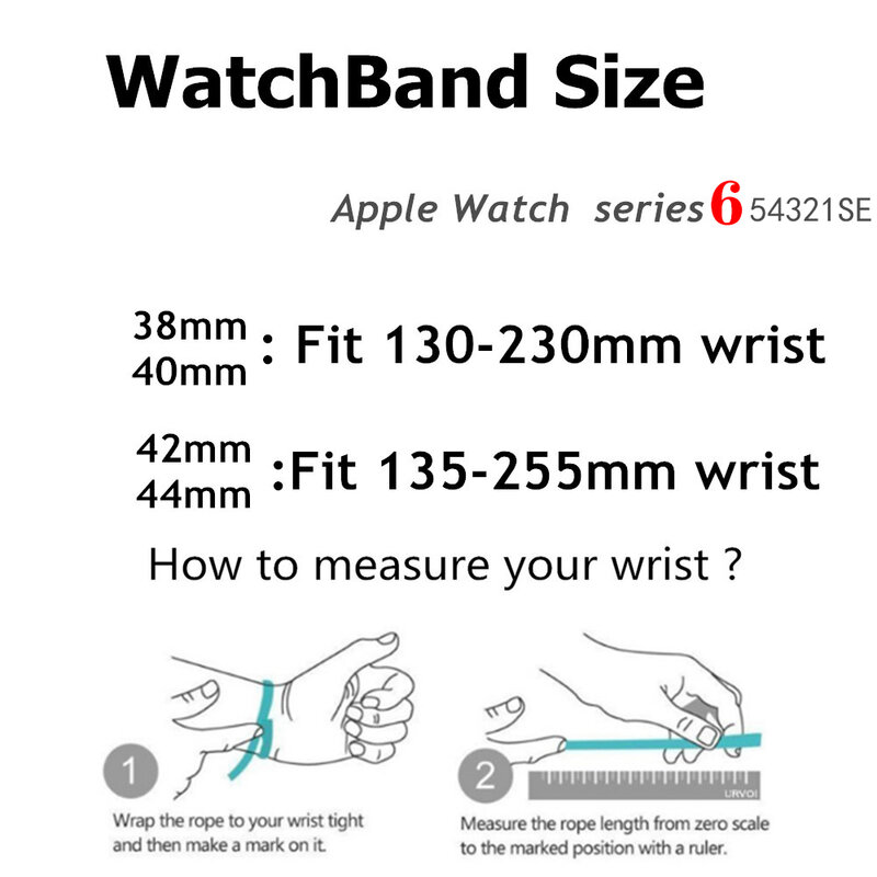 Boucle milanaise pour bracelet Apple watch, en acier inoxydable, 44mm 40mm 42mm 38mm, pour iWatch série 5 4 3 SE 6