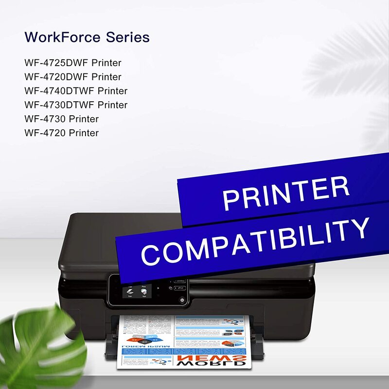 Cartouches d'encre 35XL pour imprimante Epson, pour appareil d'impression pour appareil d'impression, pour appareil d'impression pour Epson WorkForce Pro WF-4740DTWF WF-4730DTWF WF-4720DWF WF-4725DWF