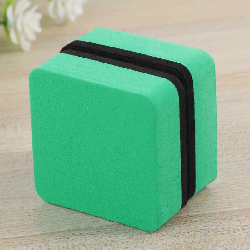 30pcs Whiteboard Eraser Magnetic Board Eraser EVA Board Wiper Felt Cloth Whiteboard Wiper (Green)
