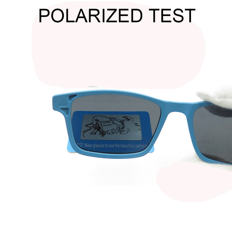 Ienjoy Zonnebril Gepolariseerde Tr Bril Voor Kinderen Magnetische Clip Op Zonnebril Kinderen Brillen Frames Kids Eyewear Blauw