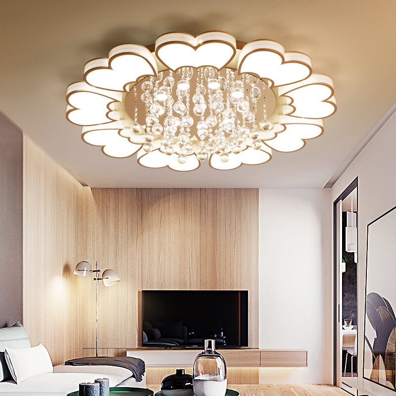 Lampe LED Simple post-moderne créative pour salon et chambre à coucher, éclairage individuel chaleureux et romantique à succion, lampe de toit