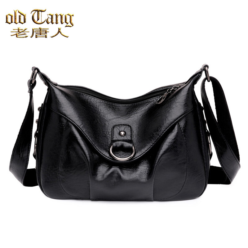 Vieux TANG – sacs à bandoulière en cuir PU pour femmes, sacoche de luxe de grande capacité, de bonne qualité, à la mode, 2020