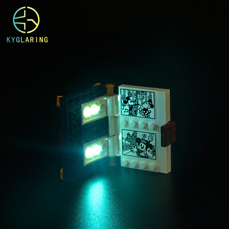 Kyglaring LED Lighting Kit for LEGO 43179 Mouse set (only light included)