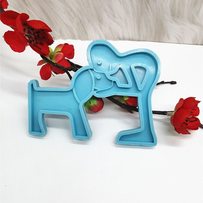 犬用キスキーチェーンエポキシ樹脂金型ジュエリーペンダントシリコン金型クラフト装飾品キャスティングツールl41b