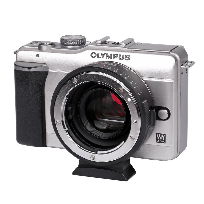 Viltrox-Adaptador de aumento de velocidad de NF-M43X para lente Nikon, Reductor Focal de apertura Turbo para lente M4/3, GH4 GH5 GH85 GF7 GX7