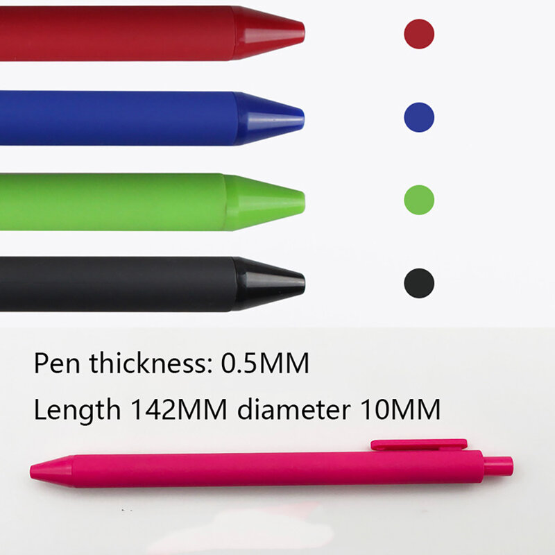 50 шт. цветная ручка для подписи на водной основе, мягкий матовый держатель для краски, красивая ручка ручной работы, мягкая ручка, цветная ру...