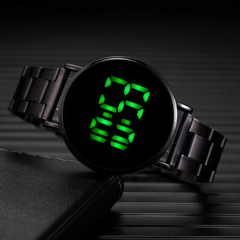 Zegarek – Montre-bracelet de Luxe pour hommes, horloge électronique numérique, réveil, 2022