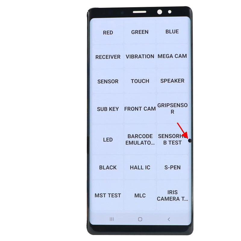 100% Originele Amoled Note 9 Lcd Voor Samsung Galaxy Note 9 Display N960 N960F N960U Touch Screen Digitizer Vervanging Met stippen